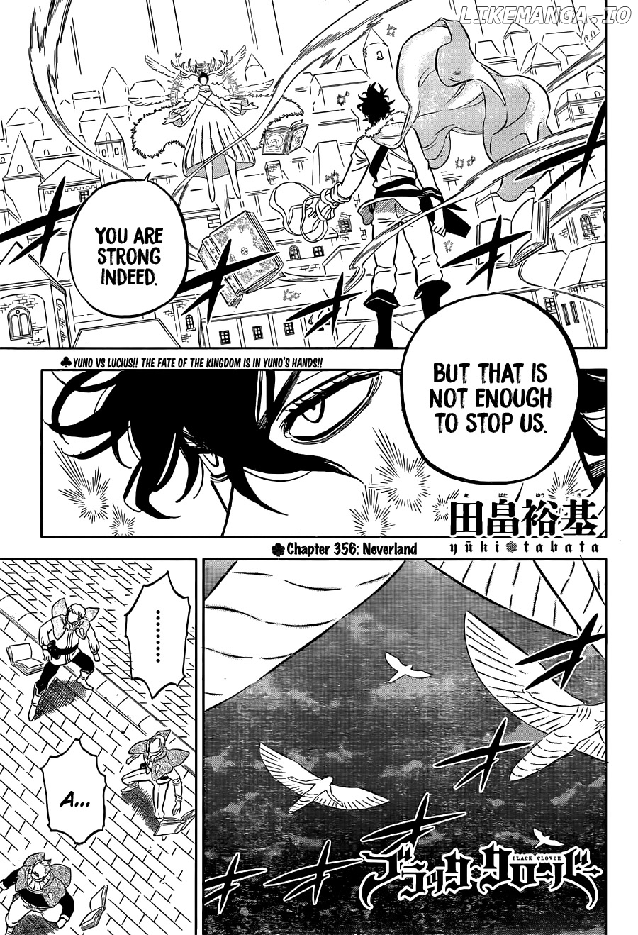 Black Clover chapter 356 image 01